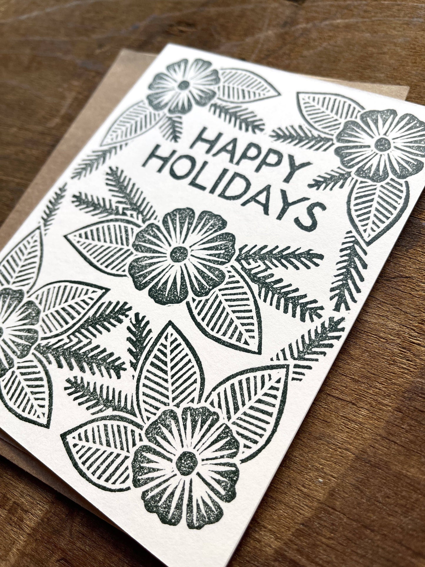 "Happy Holidays" Greeting Card