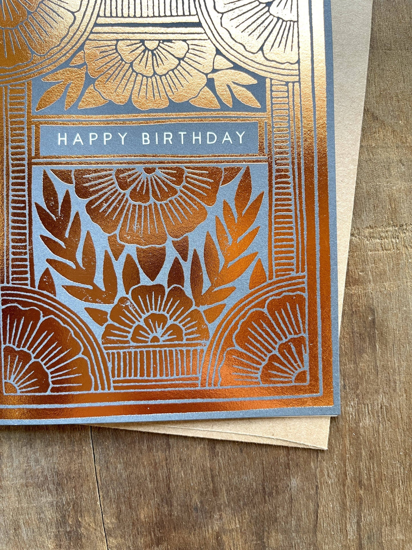 "Happy Birthday," Greeting Card