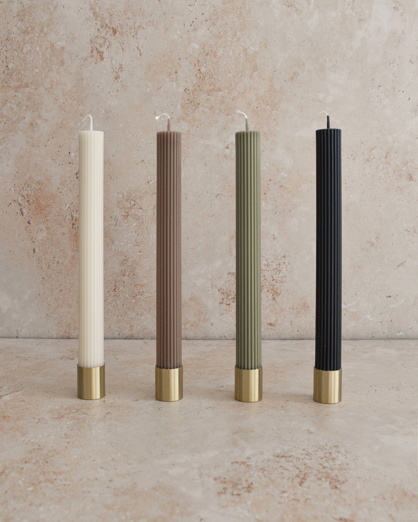 Sage Roman Taper Candle