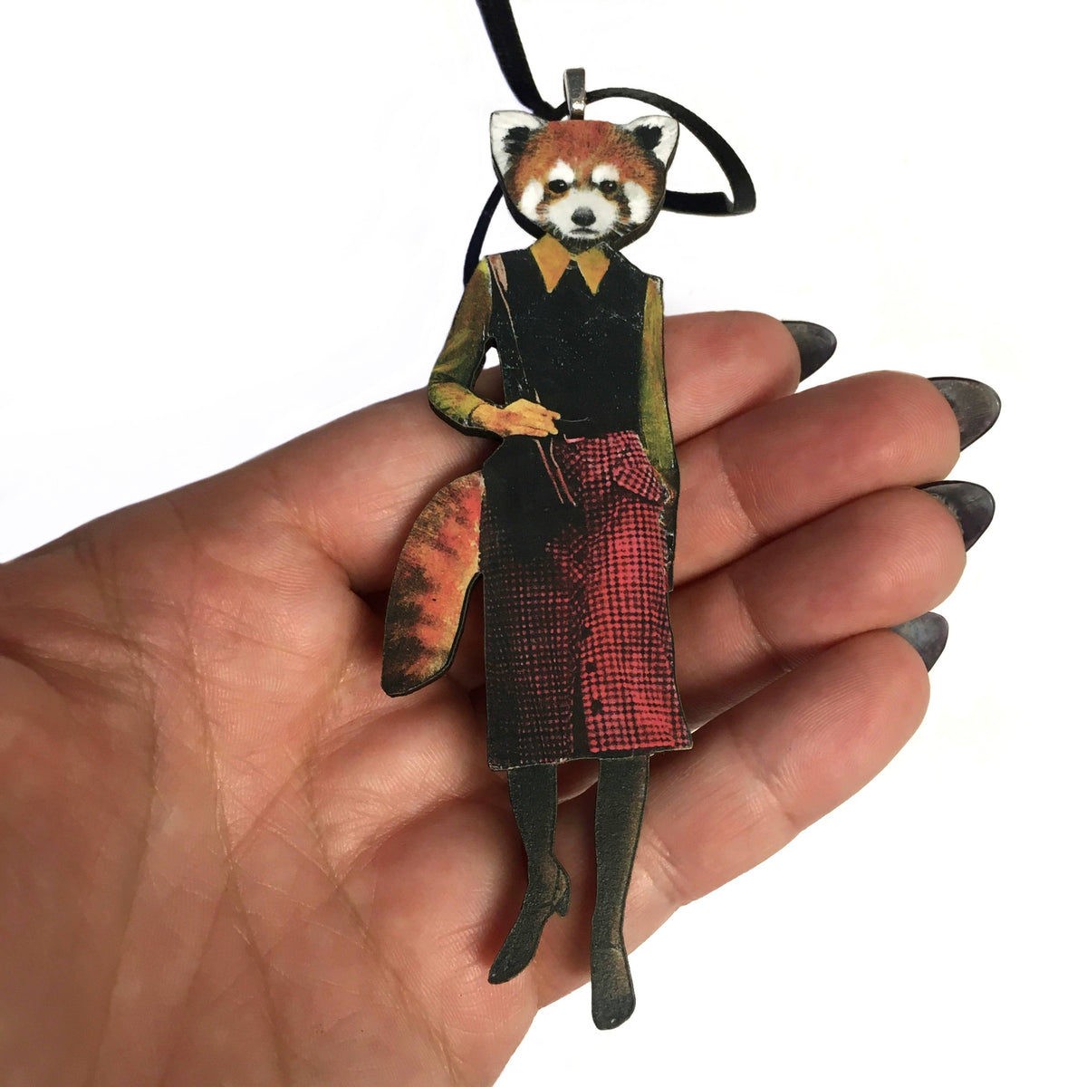 Red Panda Christmas Ornament