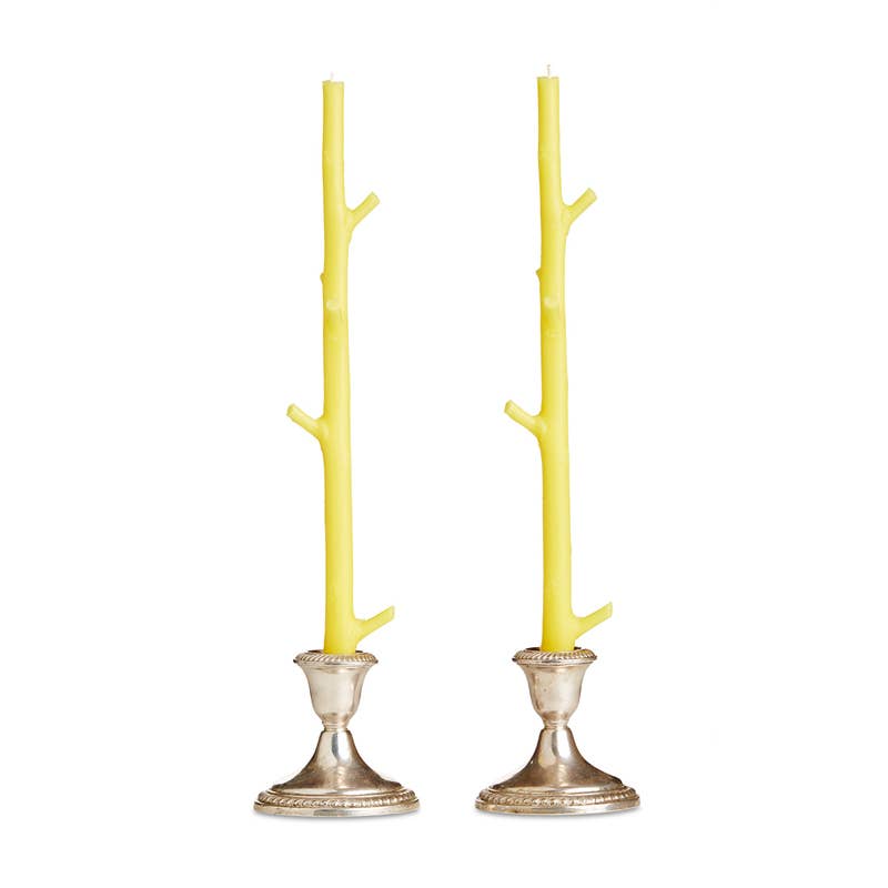 Stick Candles Maple / Pair