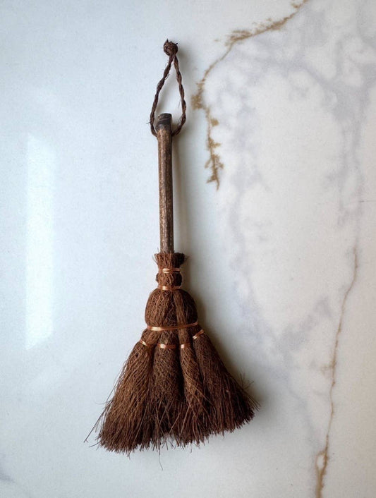 Table Palm Broom with Handle