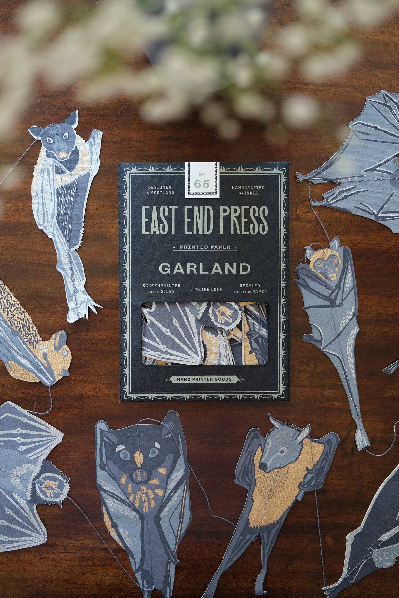 BATS SEWN GARLAND