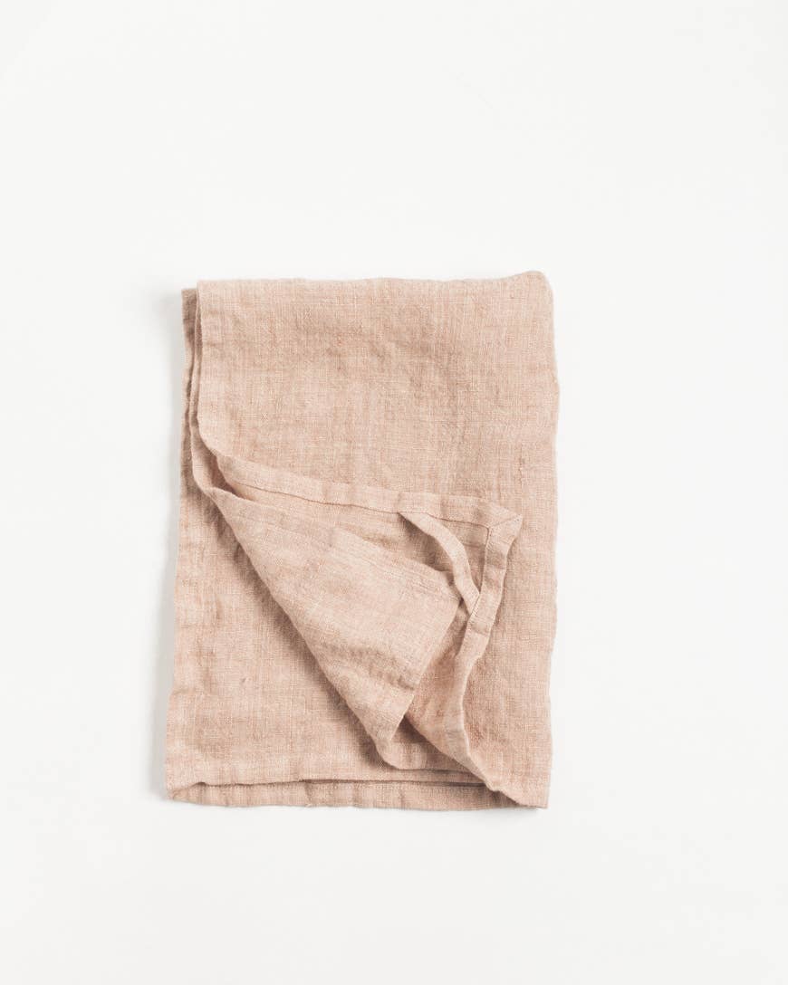 Stone Washed Linen Tea Towel | 18" x 26"