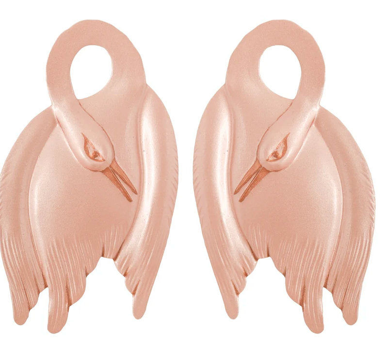 Blush swan large