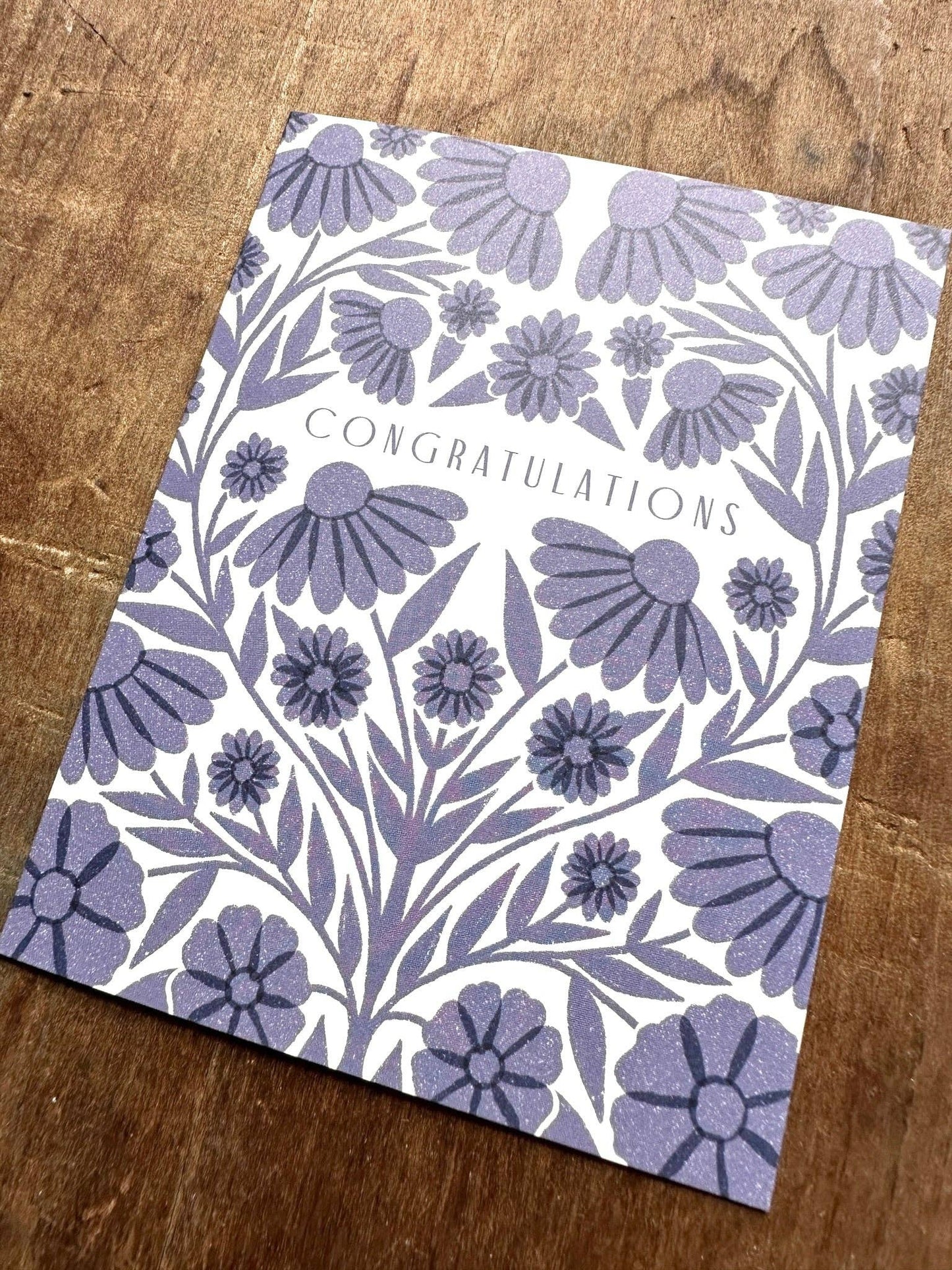 "Congratulations," Greeting Card