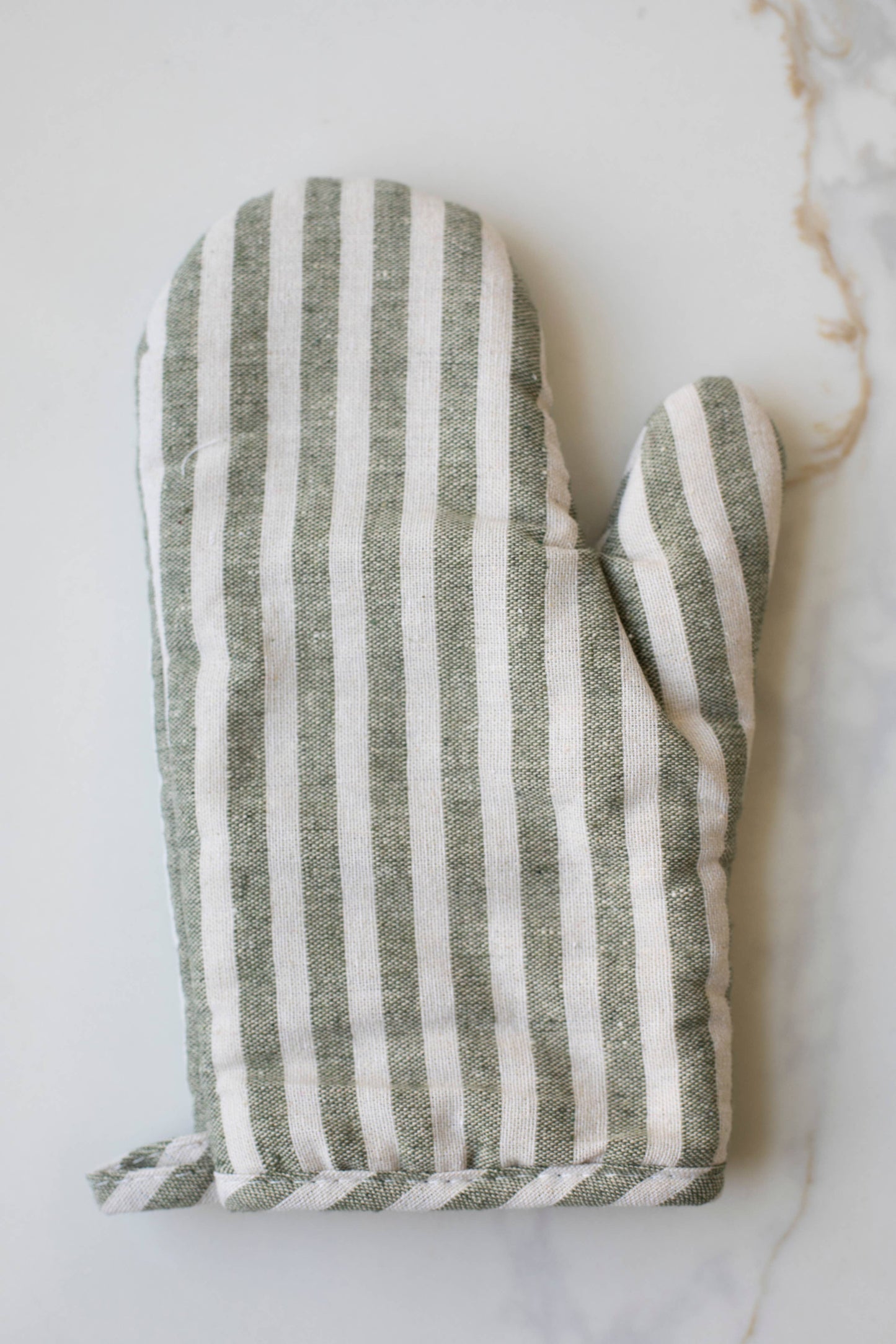 Stripe Oven Mitt