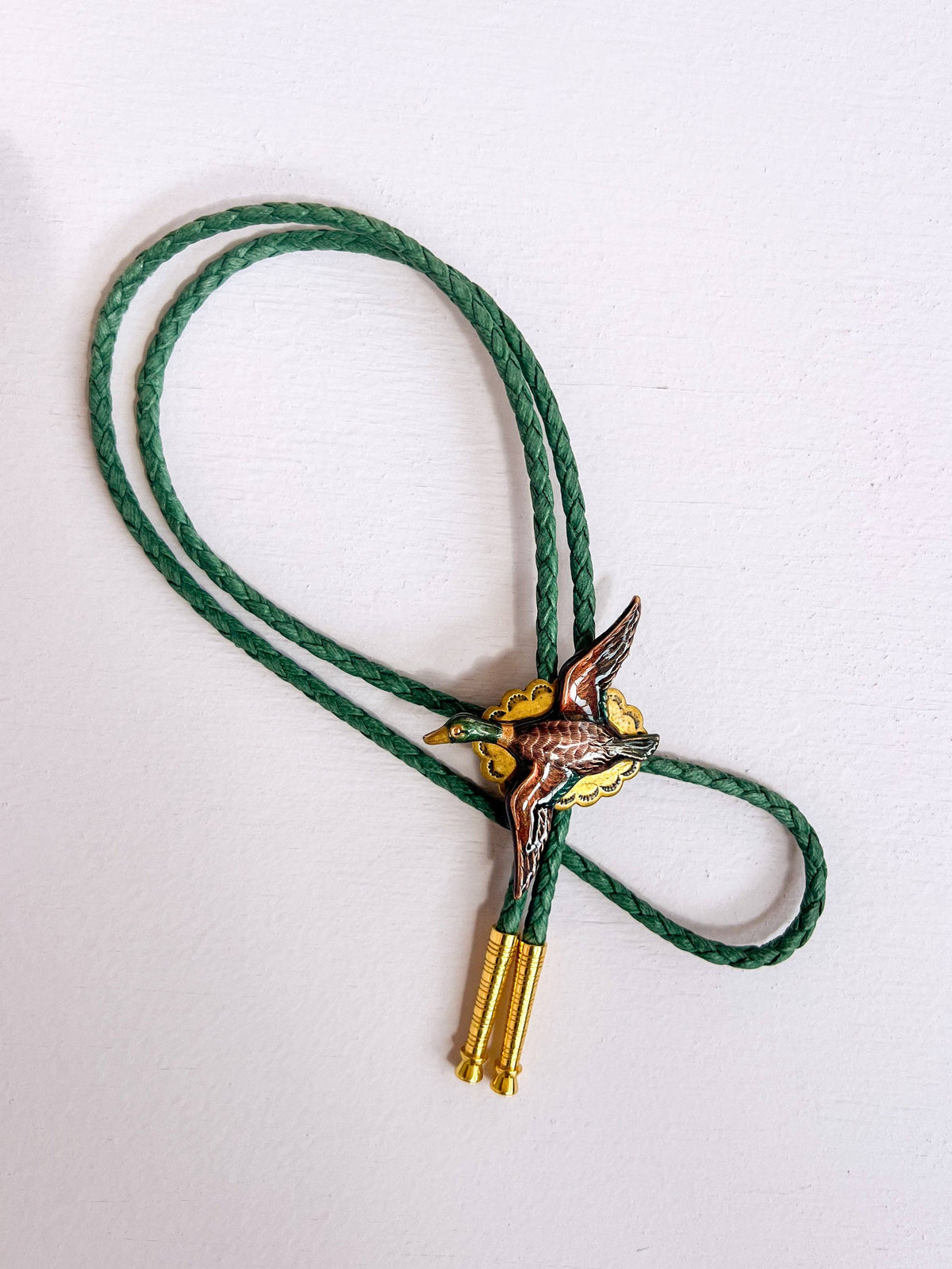 Mallard Duck Bolo Tie