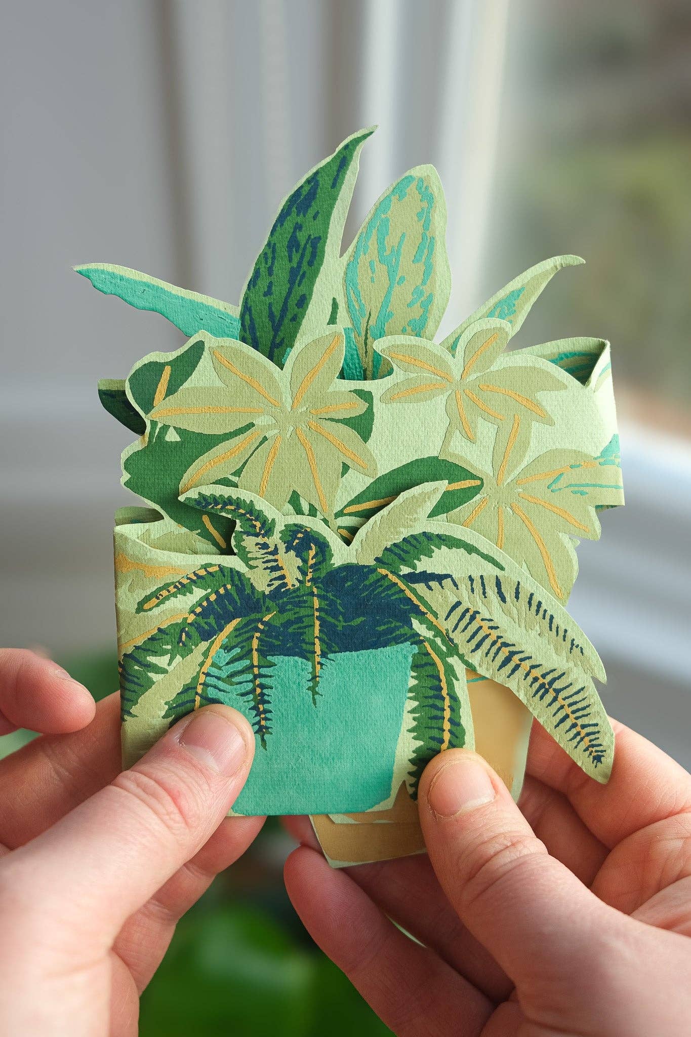PLANT POT GREETING CARD
