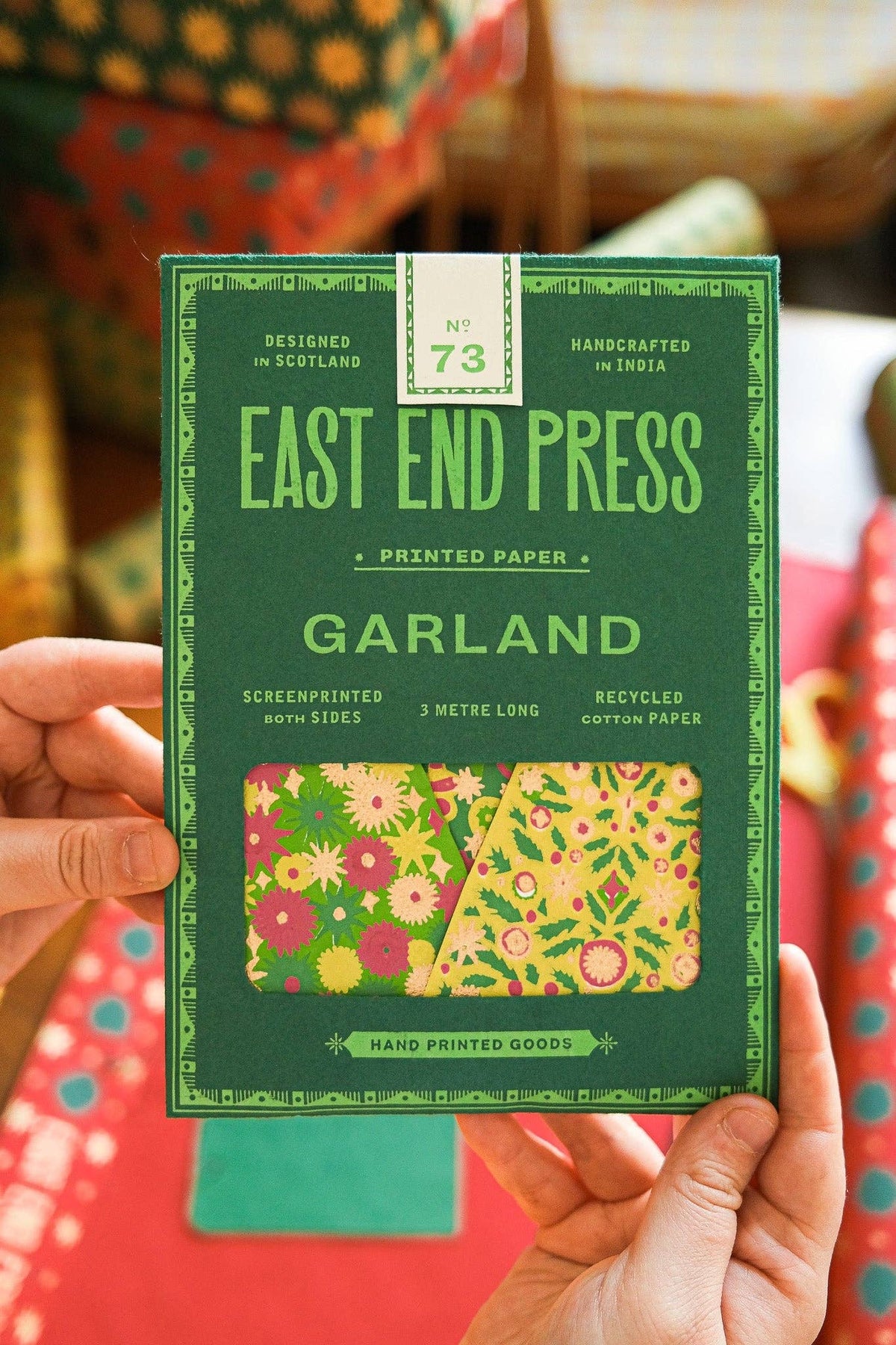 MIDCENTURY TREES SEWN GARLAND