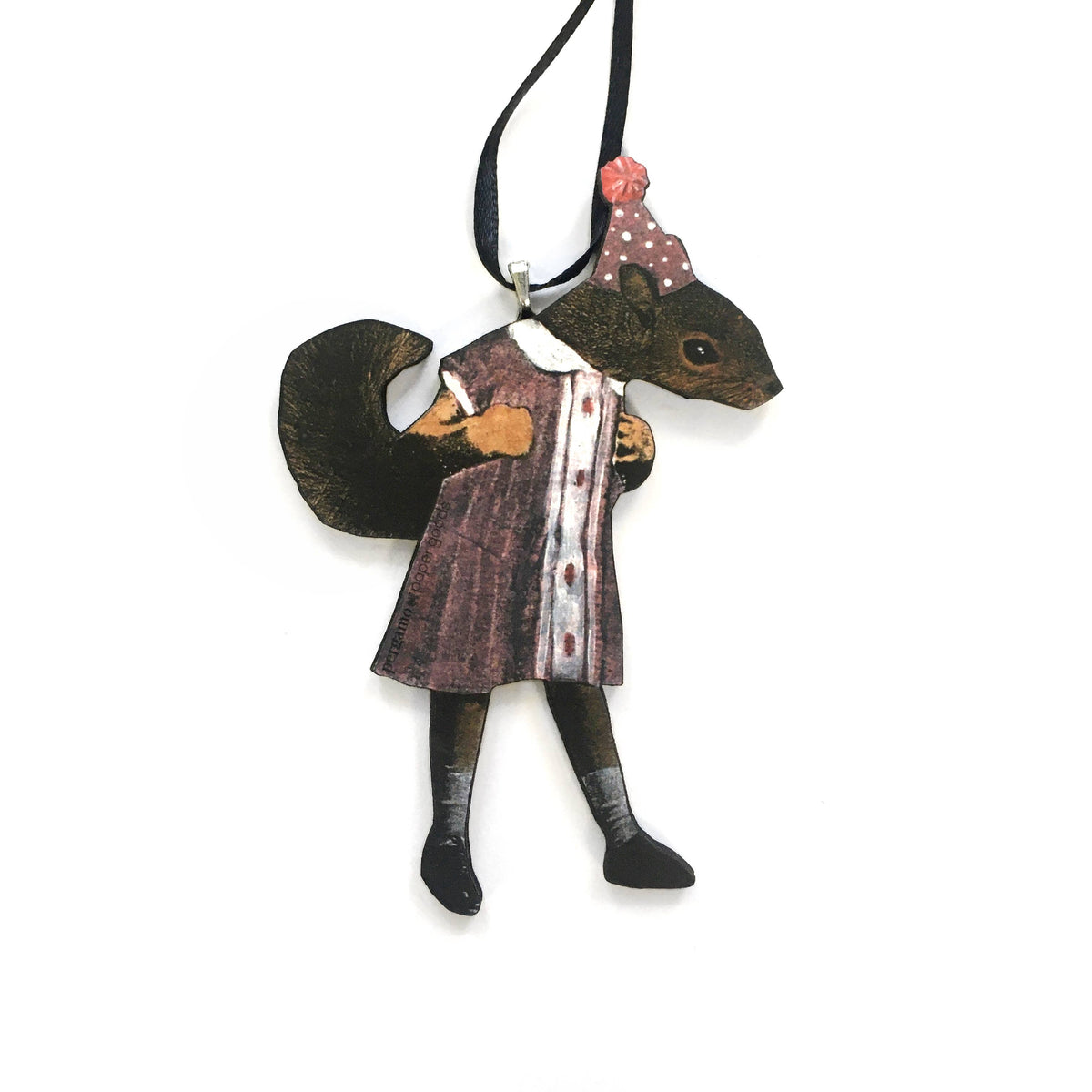Squirrel Christmas Ornament