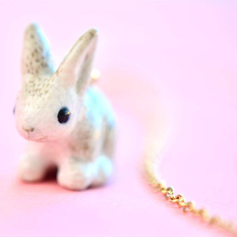 Goldentail Rabbit Necklace