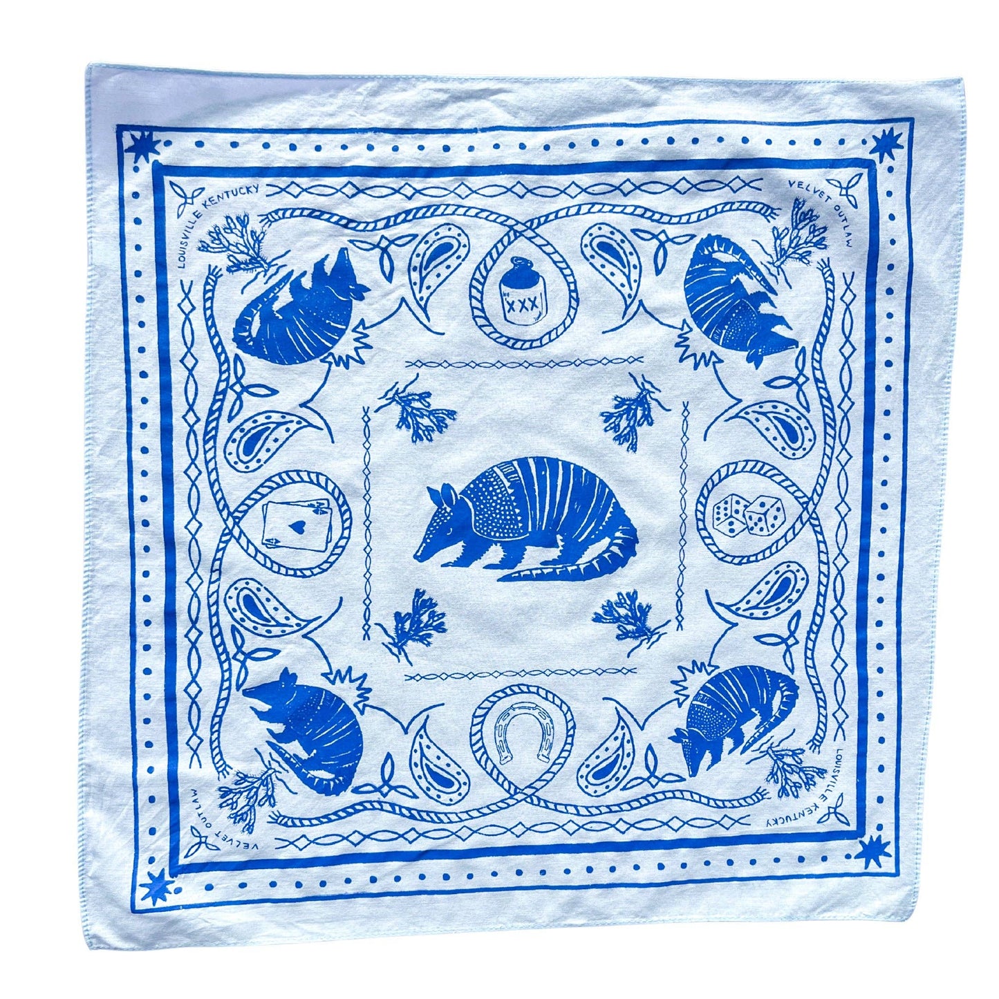 Armadillo Cotton Bandana