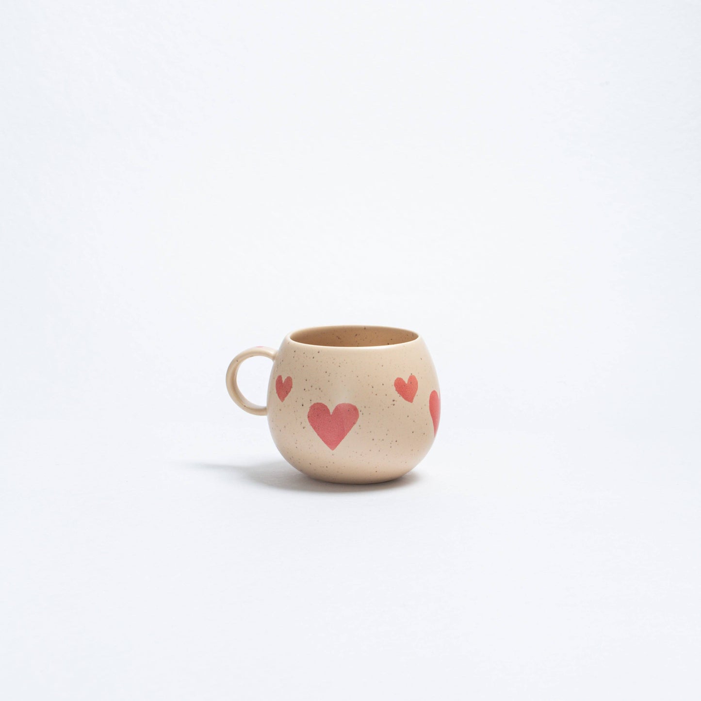 Hearts Stoneware ceramic Mug 17oz / 500ml —  Limited Edition