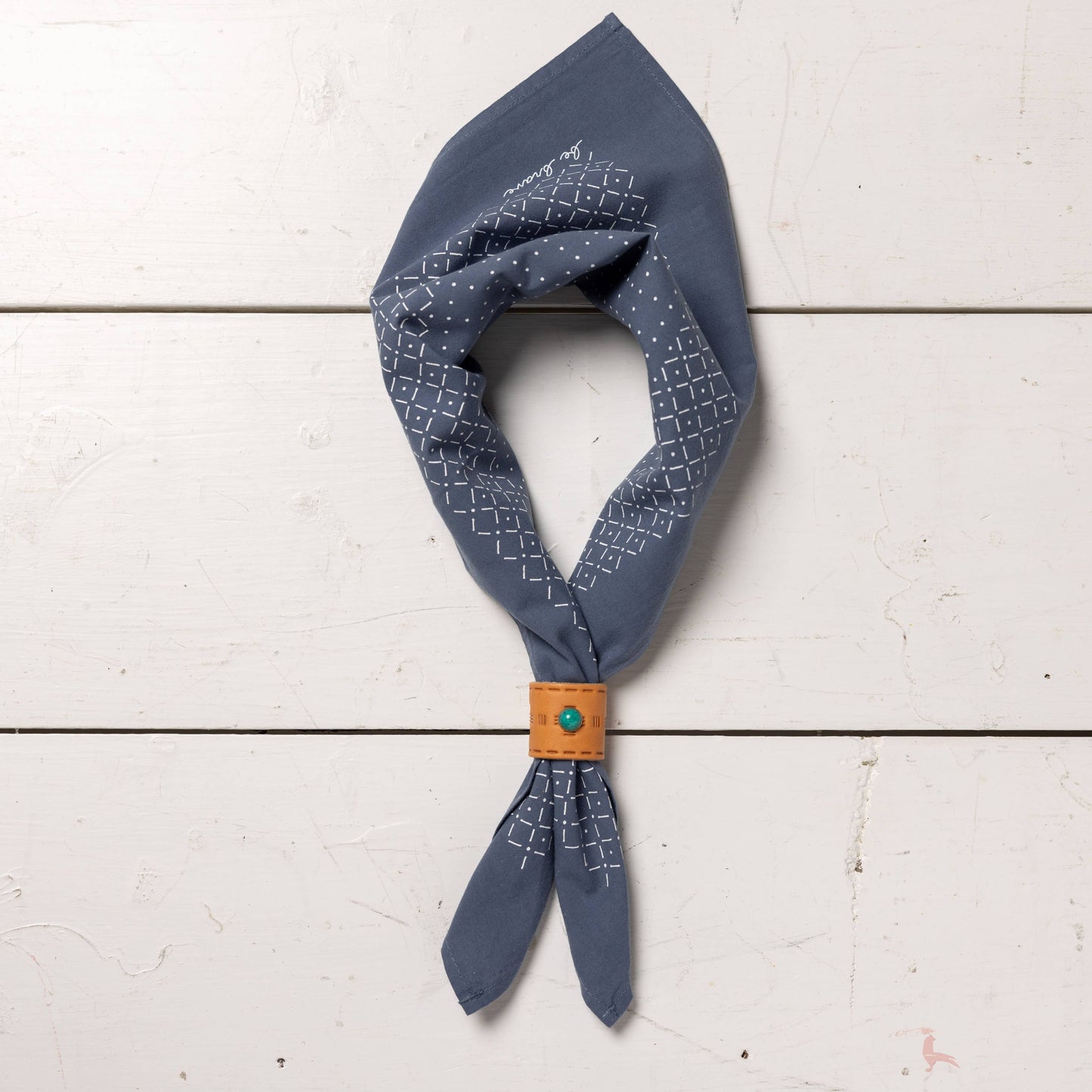 Heritage cotton bandana - “Be Brave” – Made in USA