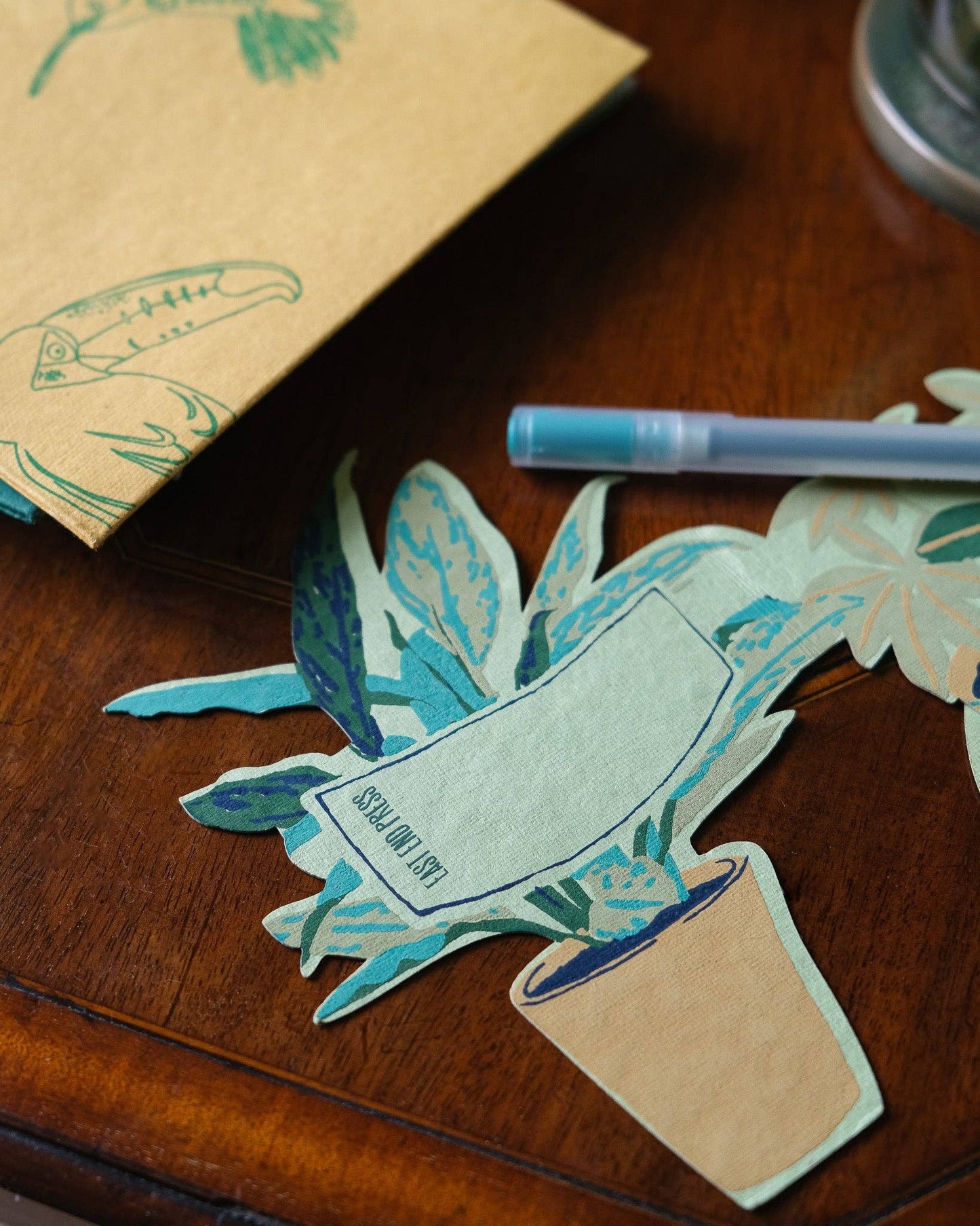 PLANT POT GREETING CARD