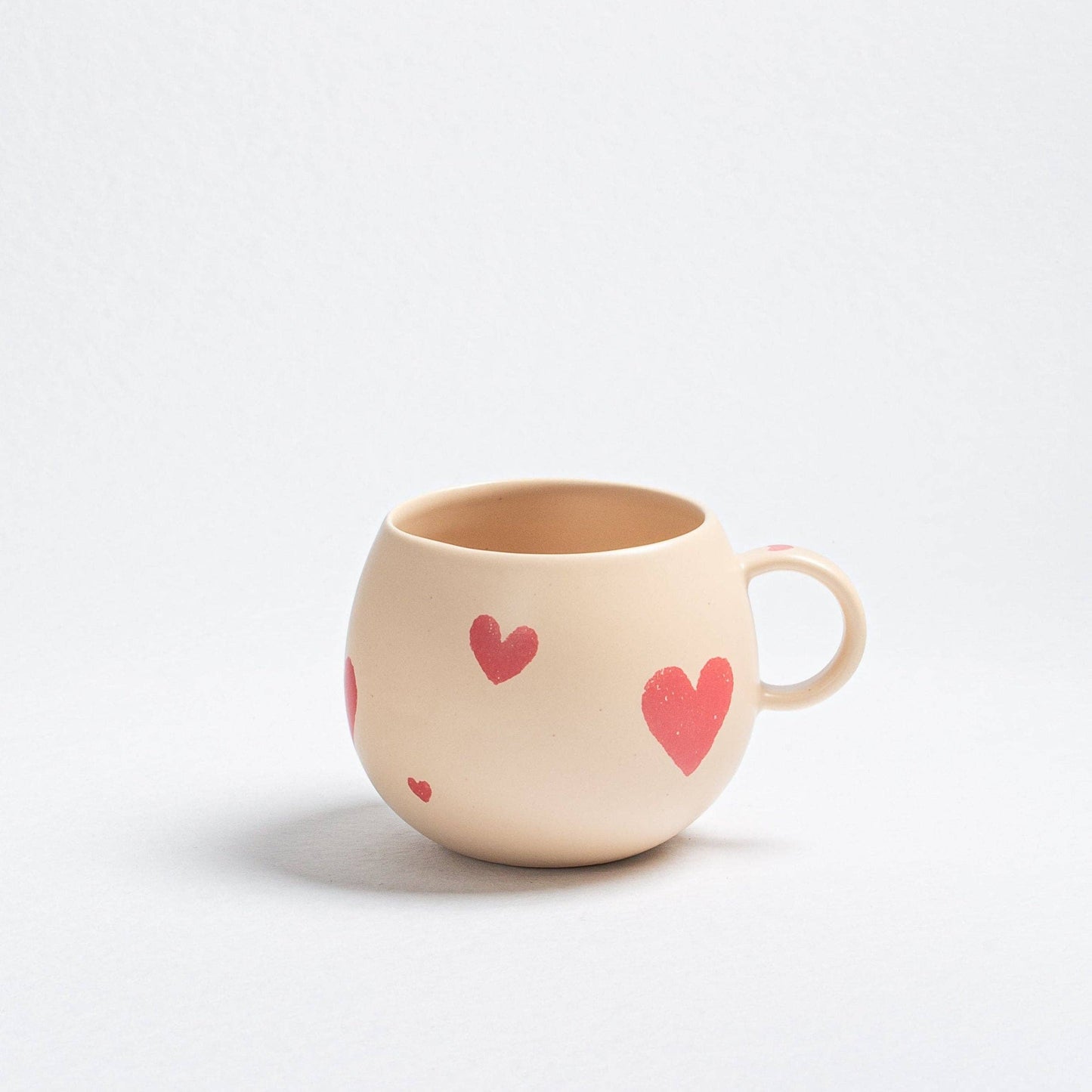 Hearts Stoneware ceramic Mug 17oz / 500ml —  Limited Edition