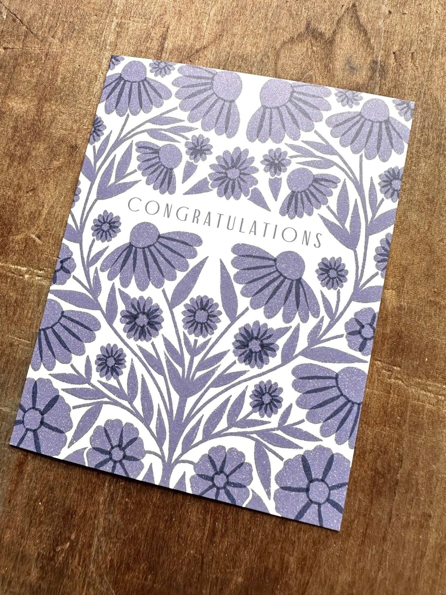 "Congratulations," Greeting Card