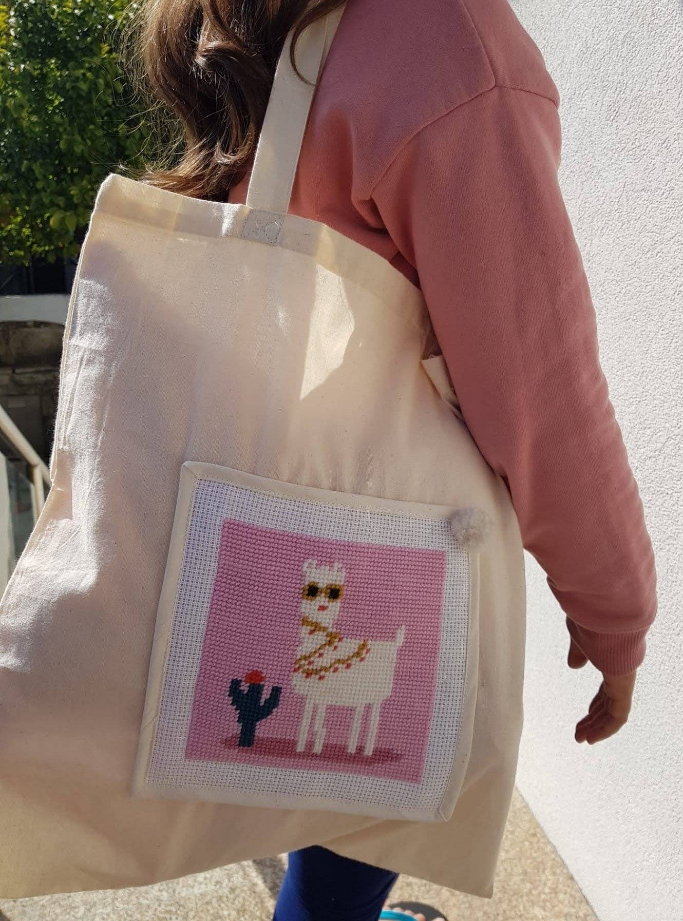 No Drama Llama - Needlepoint Kit for Kids