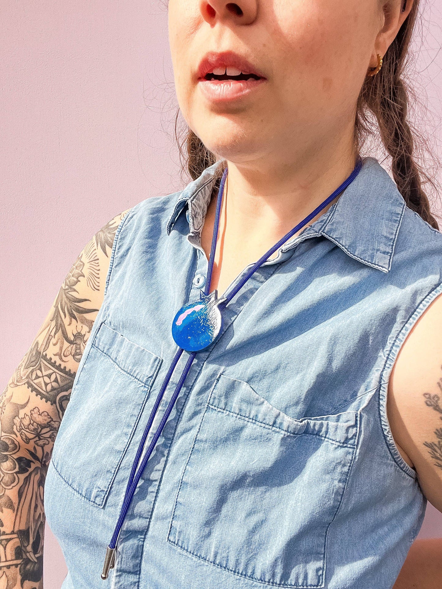 Blueberry Bolo Tie
