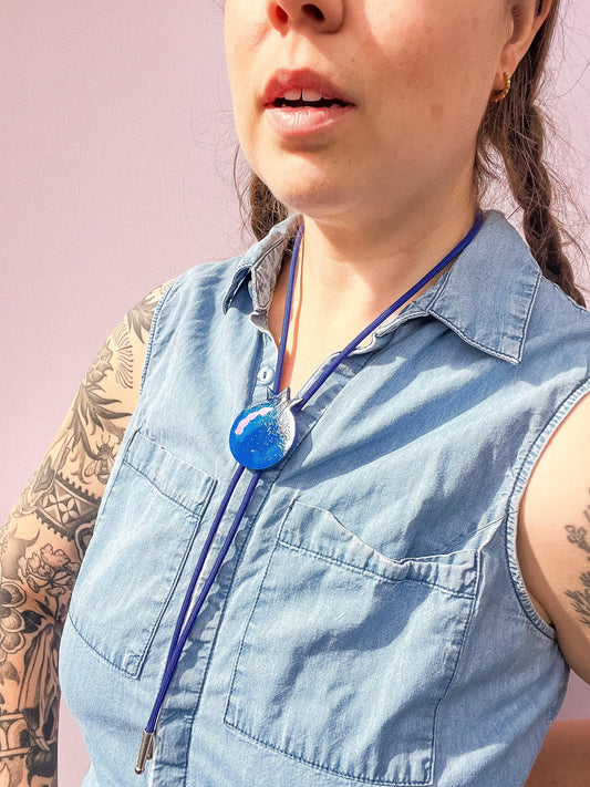 Blueberry Bolo Tie