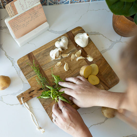 Kaila 15" Cutting Board Wood