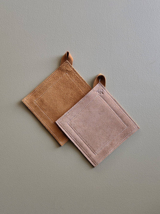 Suede Potholder - Toast