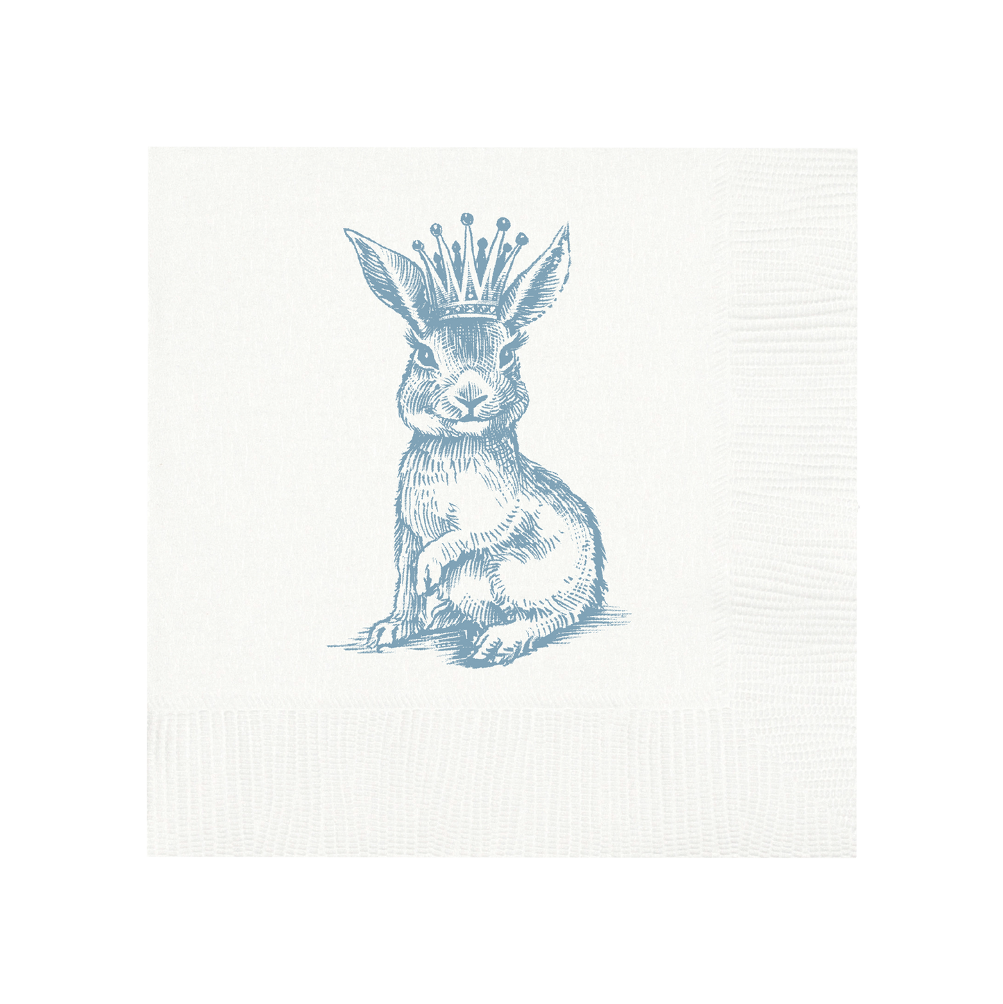 Royal Bunny Cocktail Napkins