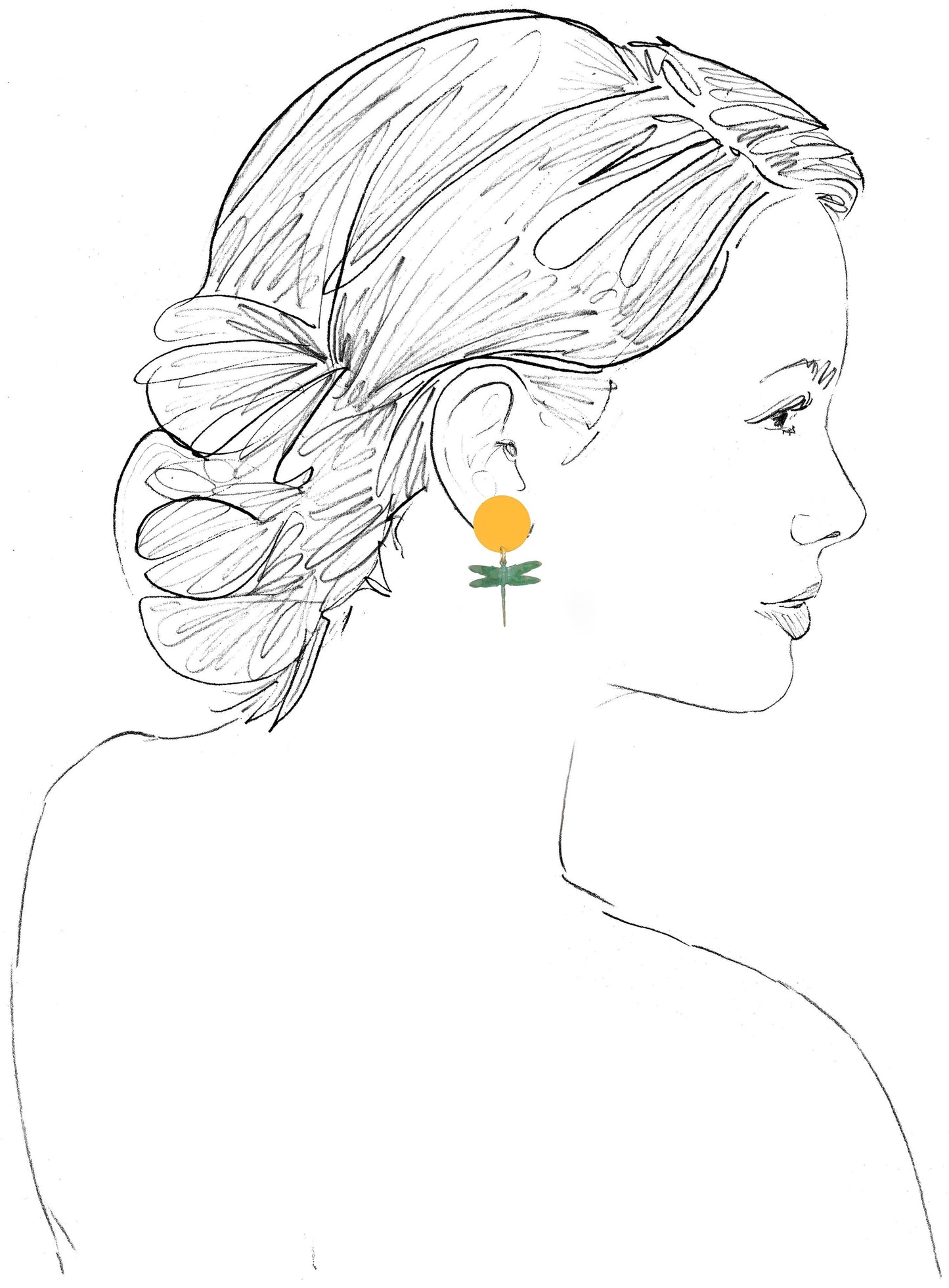 Little Apollo Dragonfly Earrings