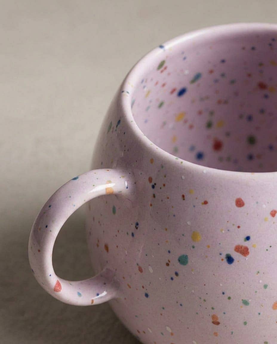 Lilac Ball Mug 500ml / 17oz stoneware ceramic — Party Collection