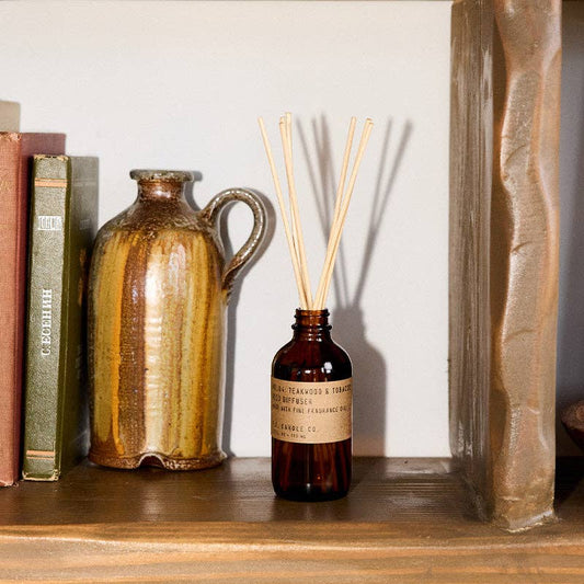 Teakwood & Tobacco - 3.5 oz Reed Diffuser