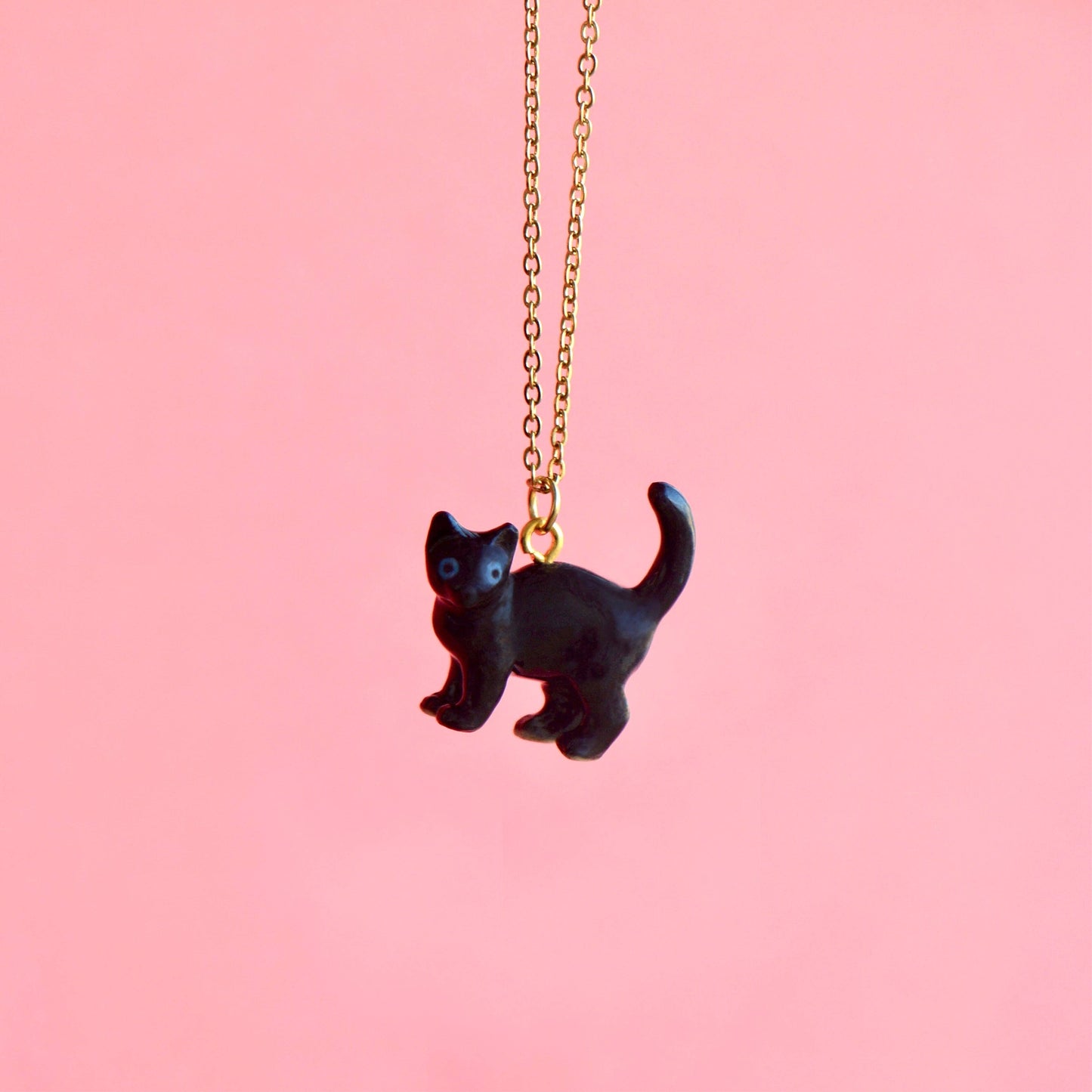 Black Cat Necklace