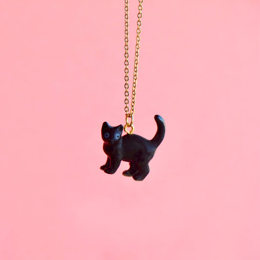 Black Cat Necklace