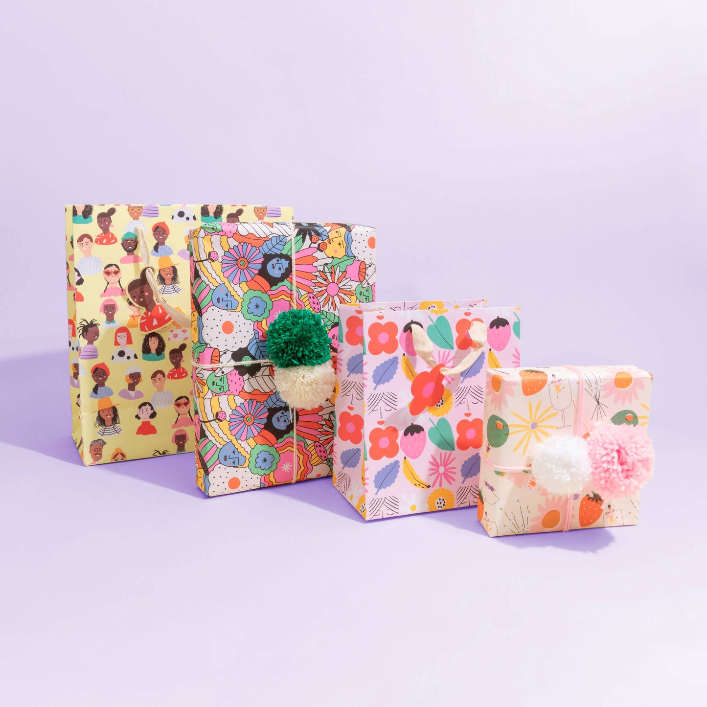 MELLOW PETALS - Rolled Gift Wrap