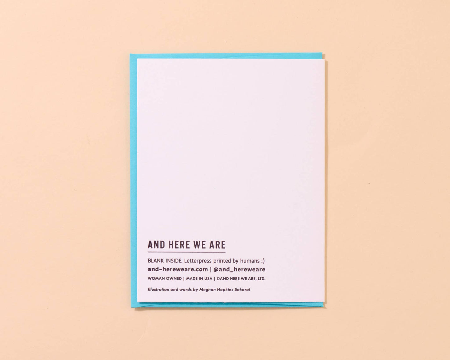 Letterpress New Home Card—Happy New Home (Icon, Cute)