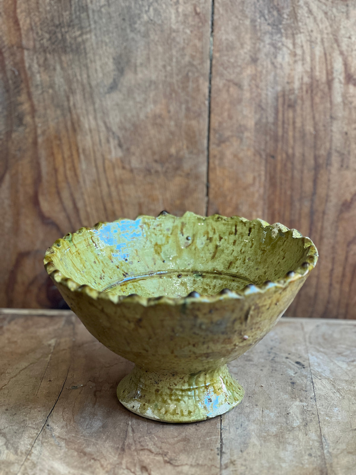 Yellow Small Tamegroute Fruit Bowl
