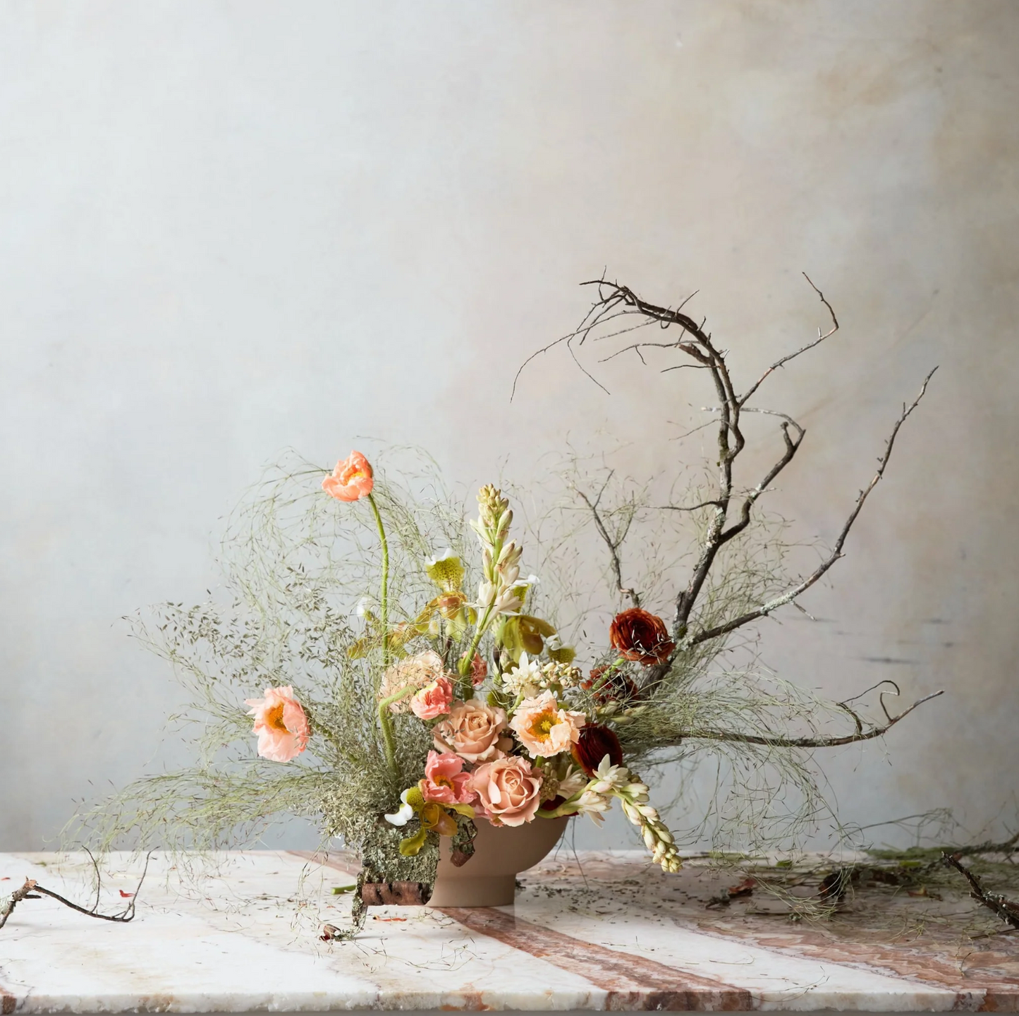 Ceramic Compote Vase