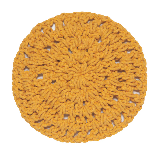 Ochre Knotted Trivet