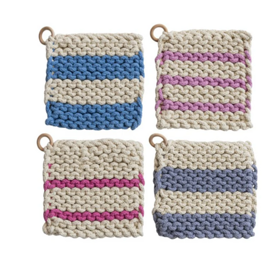 8" Crocheted Pot Holder