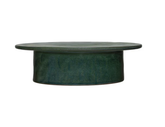 Stoneware Pedestal (Each One Will Vary)