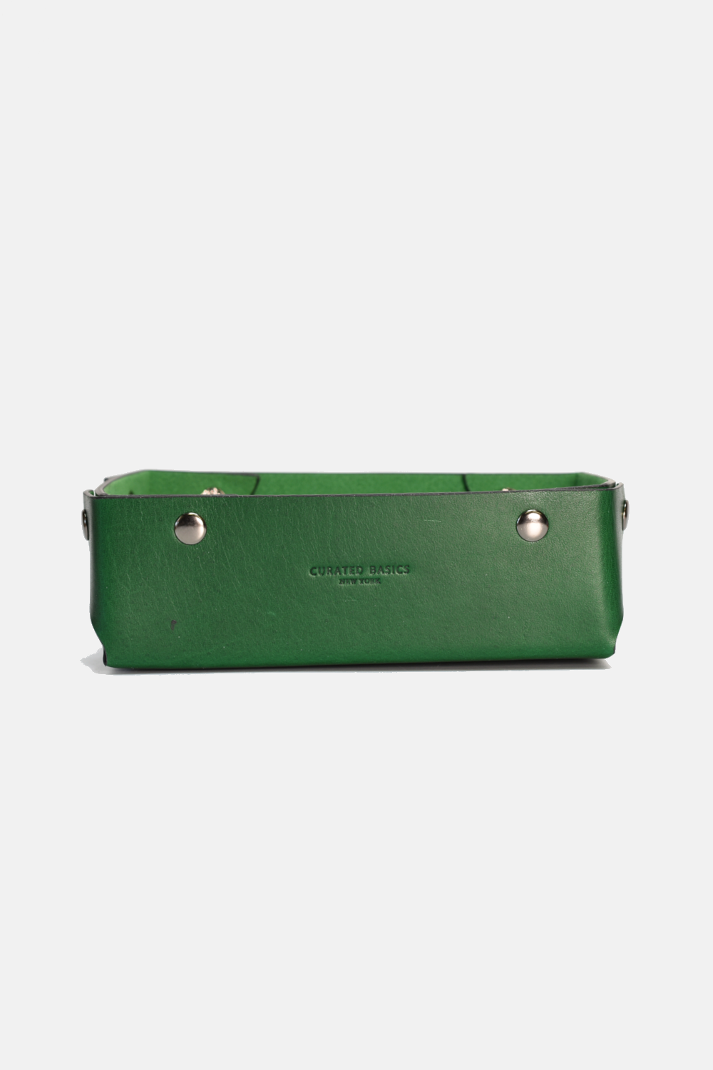 Catch-All Leather Tray