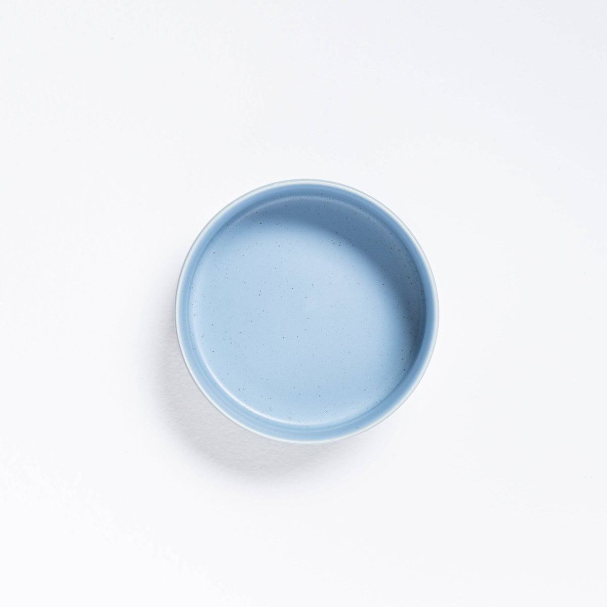 Blue Medium stoneware ceramic Pet Bowls — Cloud Collection
