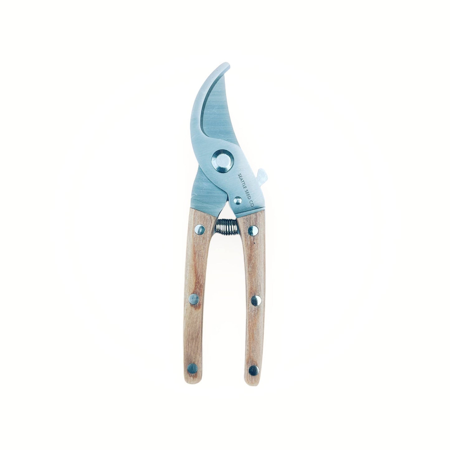 Bypass Pruners - Wood Handled Garden Tool