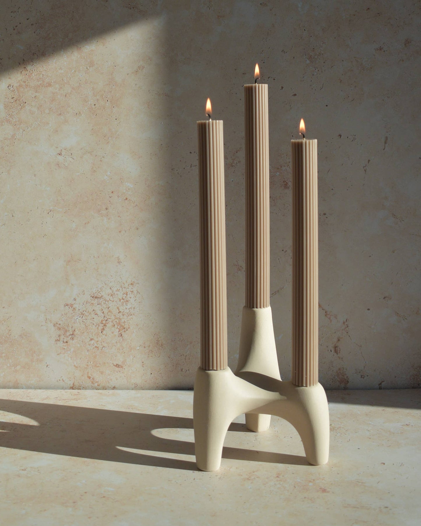 Sage Roman Taper Candle