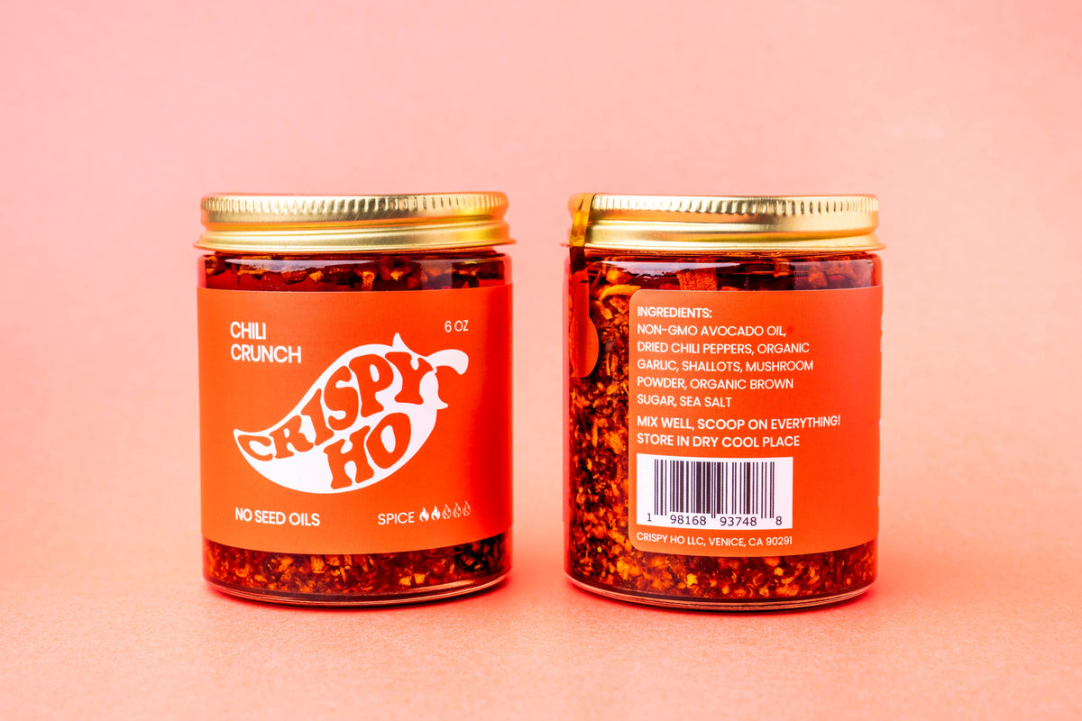 Crispy Ho Chili Crunch (Premium Chili Crisp, No Seed Oils)