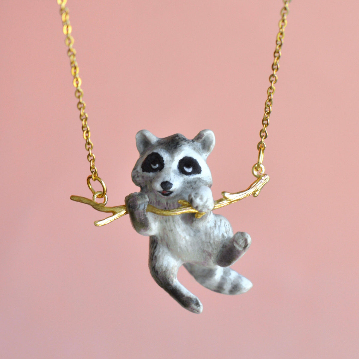 Rascal Raccoon Necklace – Rabbit Hole