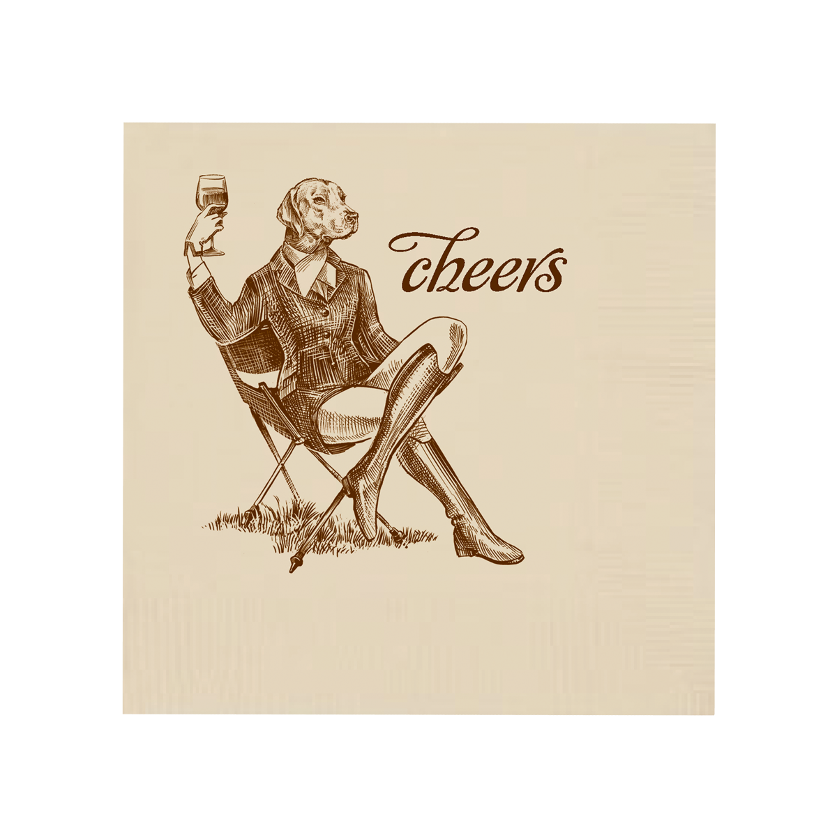 Cheers Lab Cocktail Napkins