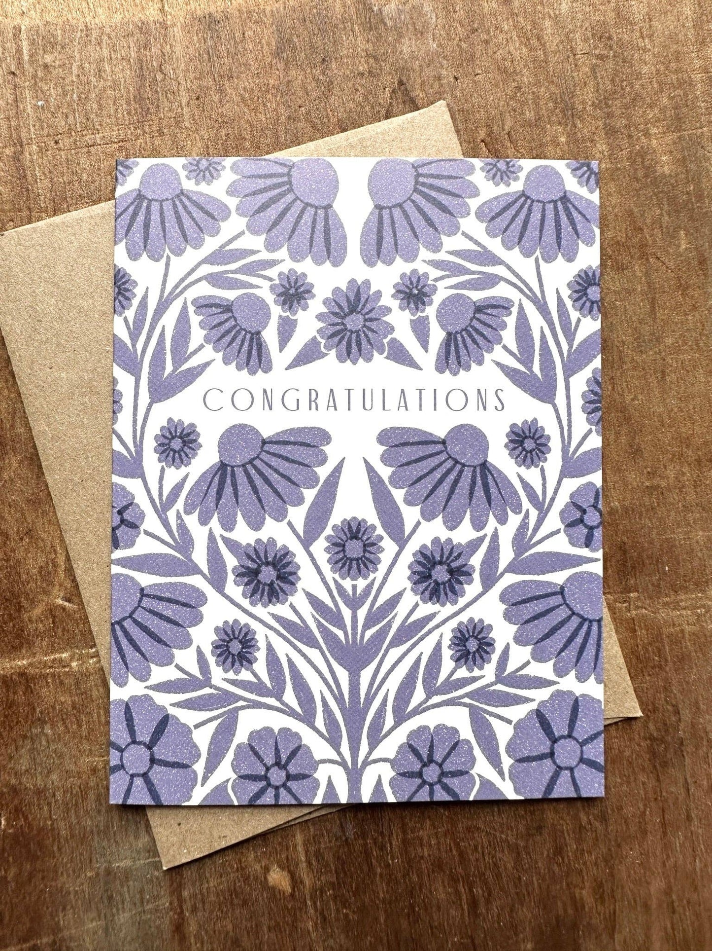 "Congratulations," Greeting Card