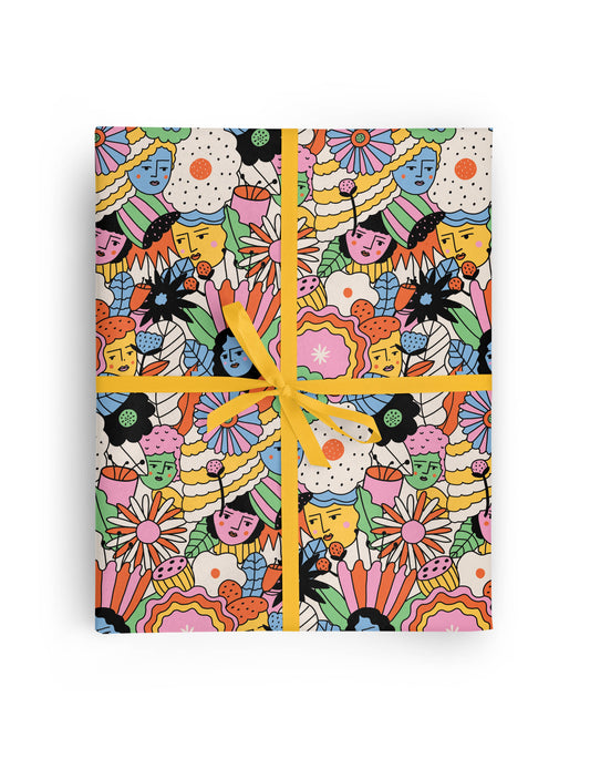 MELLOW PETALS - Rolled Gift Wrap