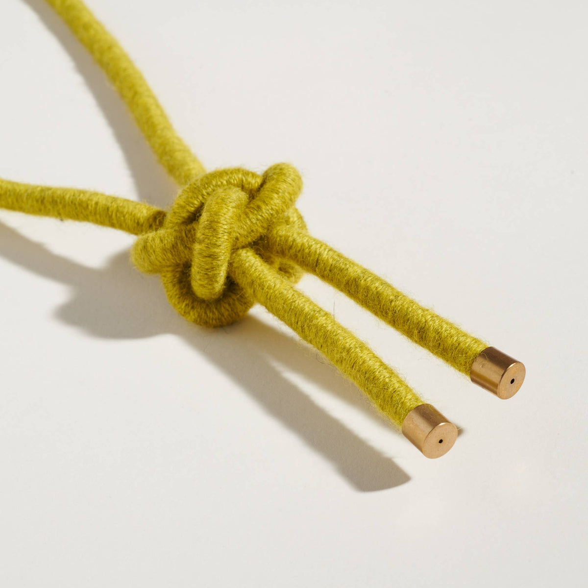 Lanyard Knot Textile Necklace